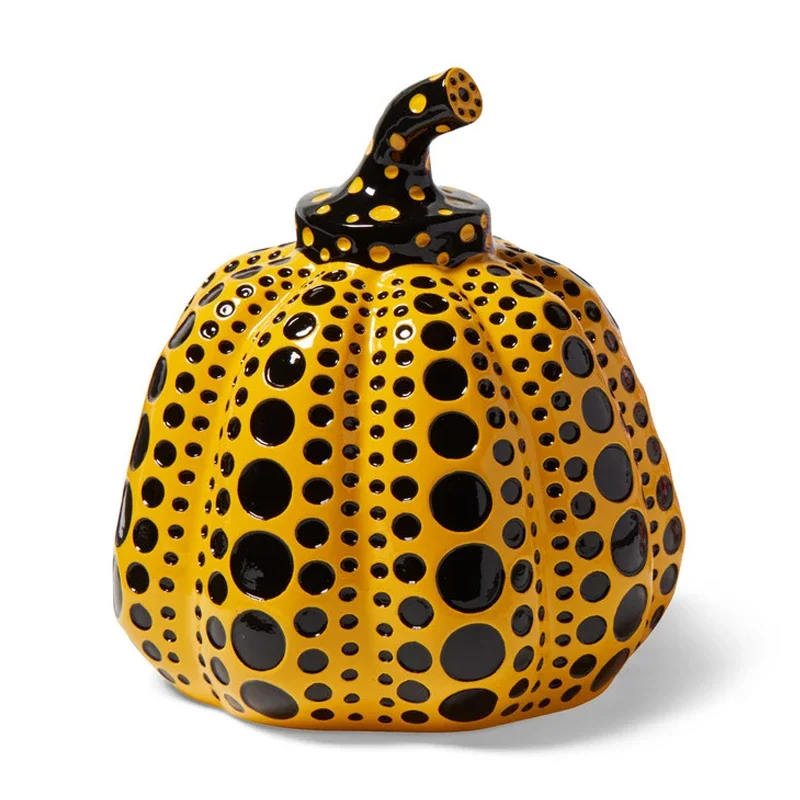 Interior Design Japan - Kusama Yayoi Pompoen Standbeeld Japanse Kunst