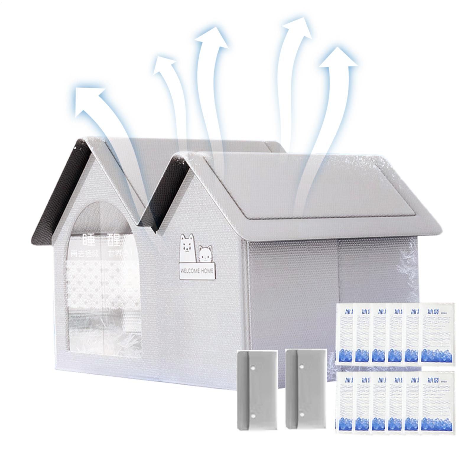 Interior Design Of House - Indoor Cat Shelter Cooling Opvouwbare koelbox