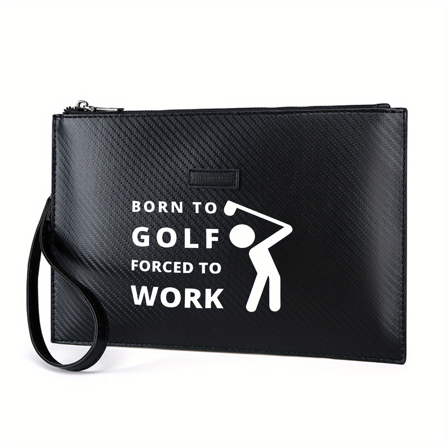 Interior Design Illustrated - Golftekst en figuurillustratieontwerp Elegante bedrukte PU