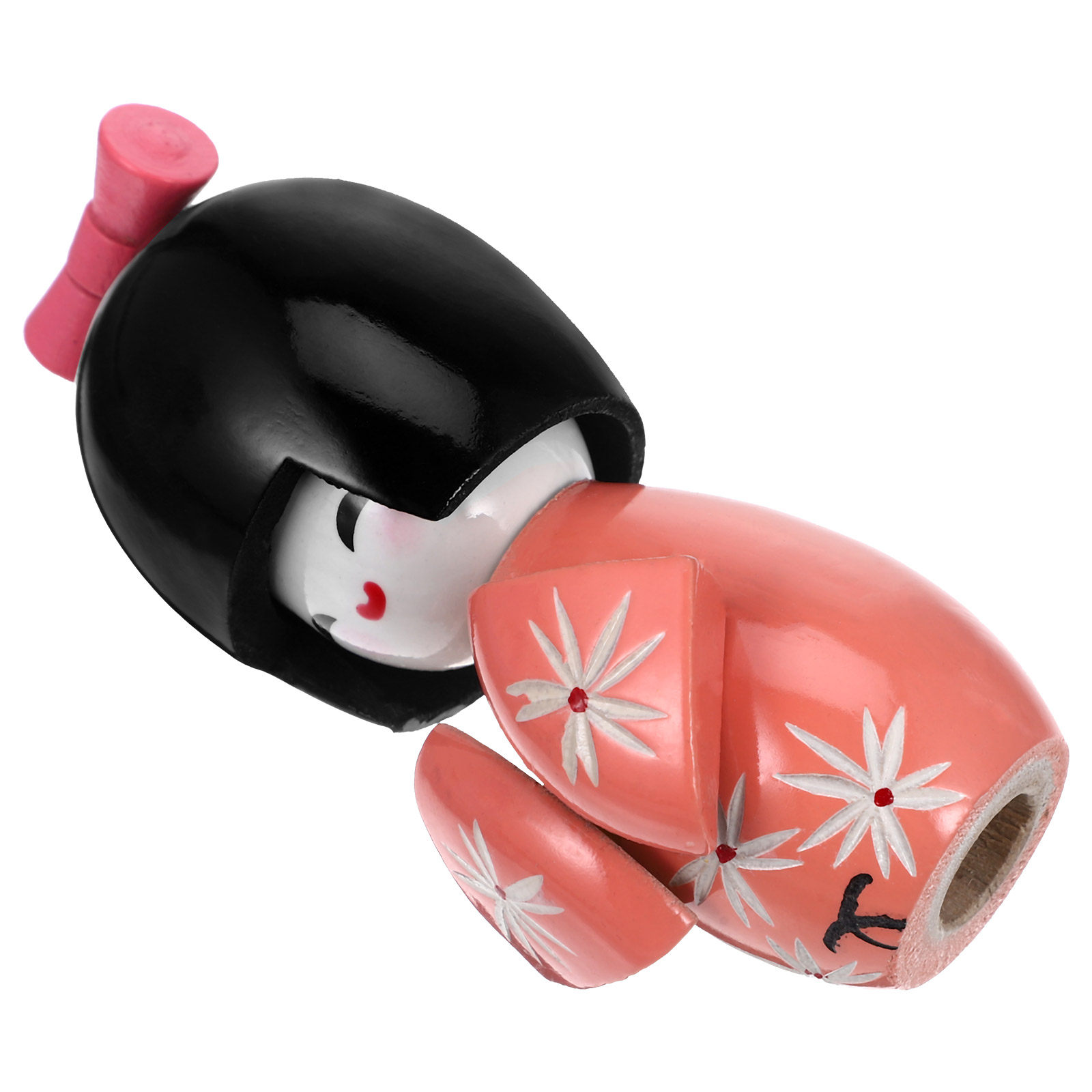 Interior Design Japan - Schattig Japans kimono houten ornament, handgemaakt