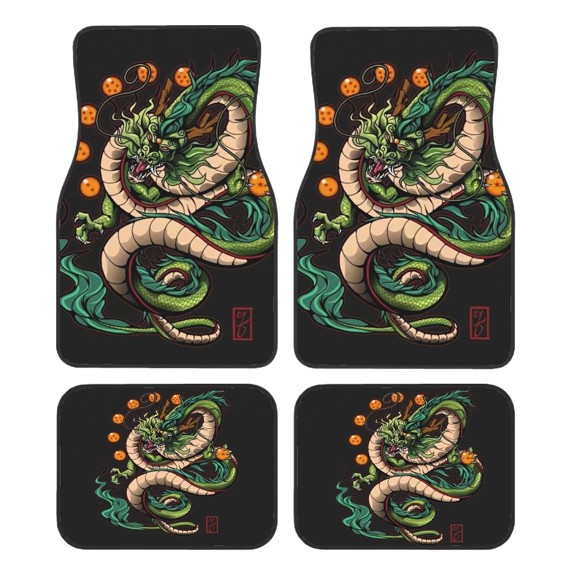 Interior Design Course - 4 stuks Dragon King Design automatten,