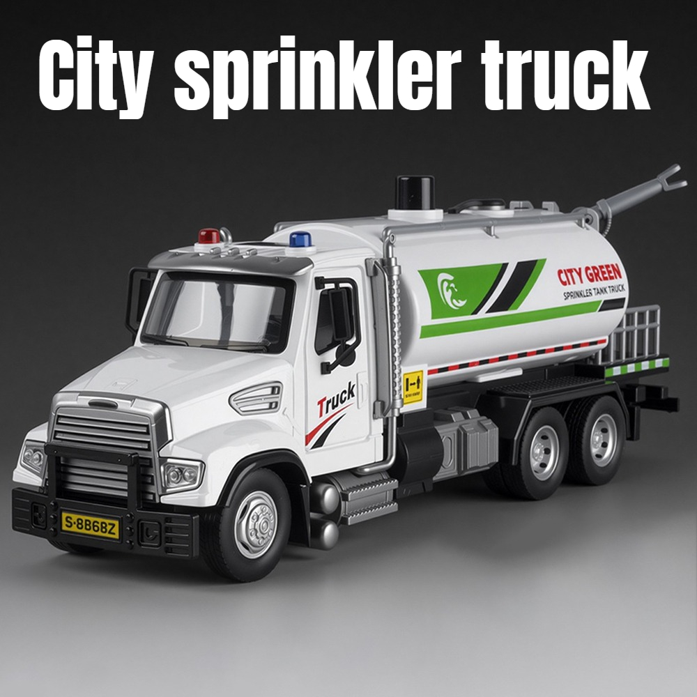 Engineering And Interior Design - 1:32 Stadssproeierwagen Anti Haze Automodel Speelgoed