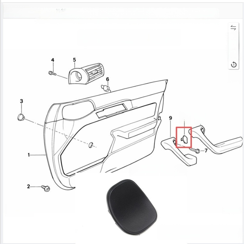 Autodeurgreep Binnendeurgreepk - Engineering And Interior Design recensie en prijs