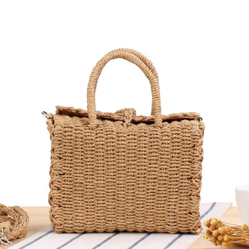 Zomer Stro Strandtas Handgemaa - Woven Basket Set recensie en prijs