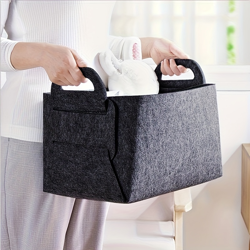3 STKS Vilten opbergbakken met - Woven Basket Set recensie en prijs