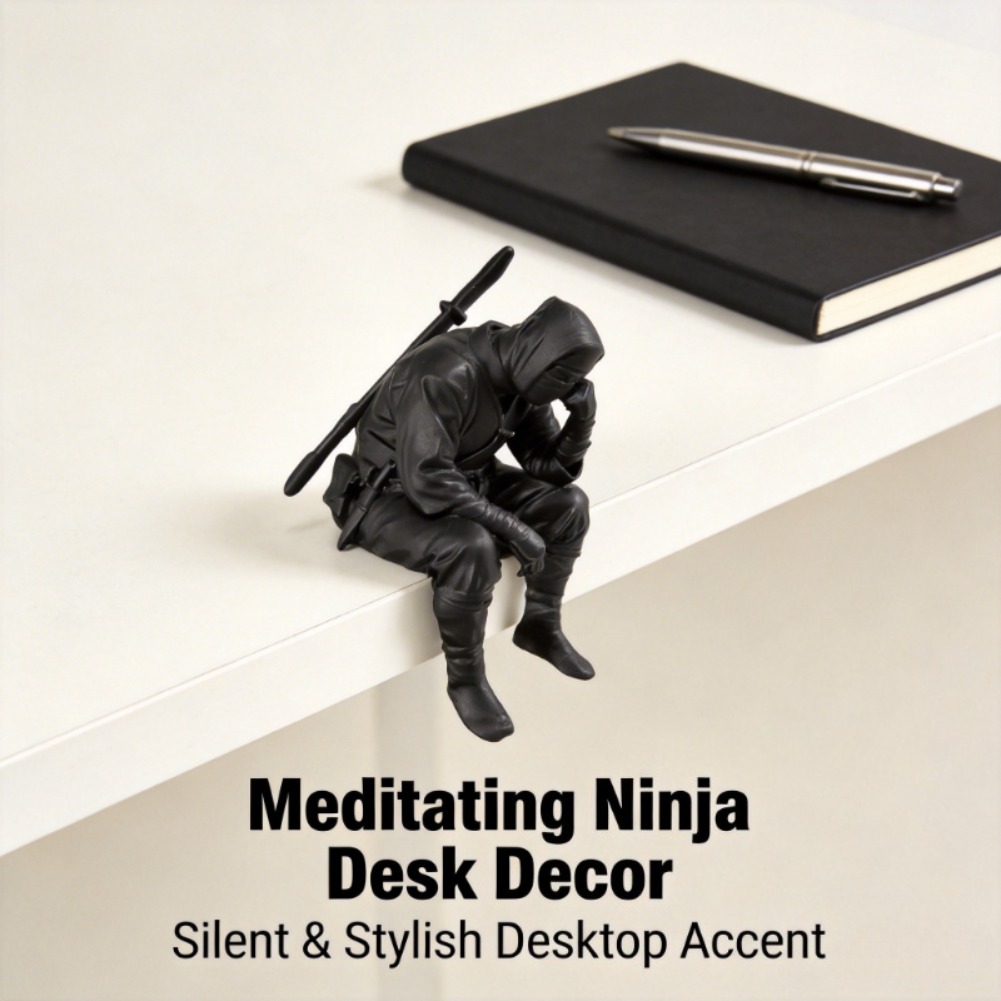 Japanse zittende ninja-figuur  - Interior Design Japan recensie en prijs