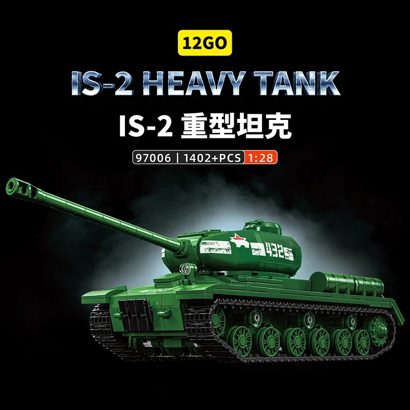 IS-2 Tankmodelbouwset - 1402PC - Interior Design And Build recensie en prijs