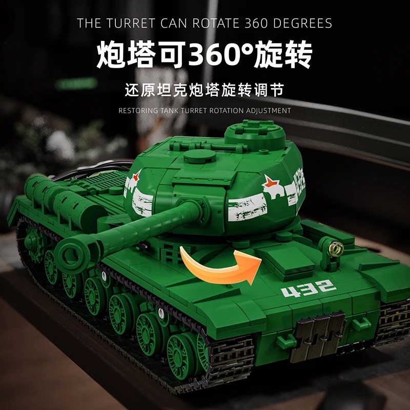 IS-2 Tankmodelbouwset - 1402PC - Interior Design And Build recensie en prijs
