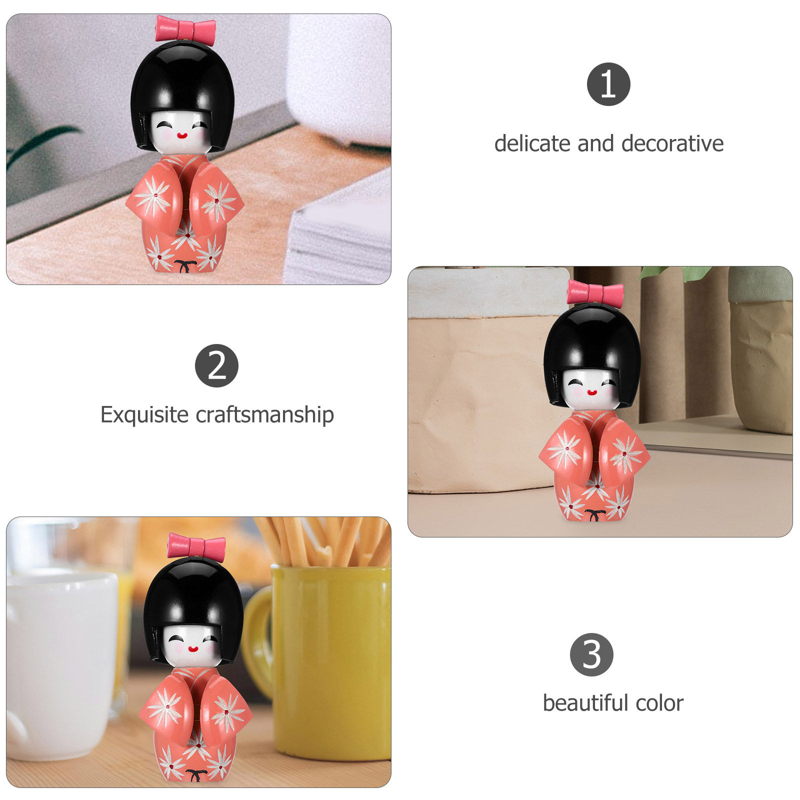 Schattig Japans kimono houten  - Interior Design Japan recensie en prijs