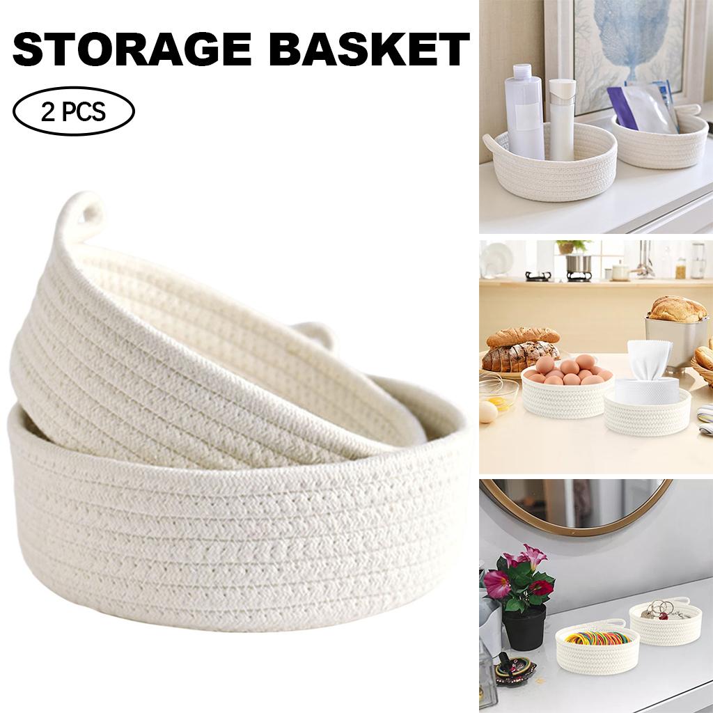 Kleine manden van geweven kato - Woven Basket Set recensie en prijs