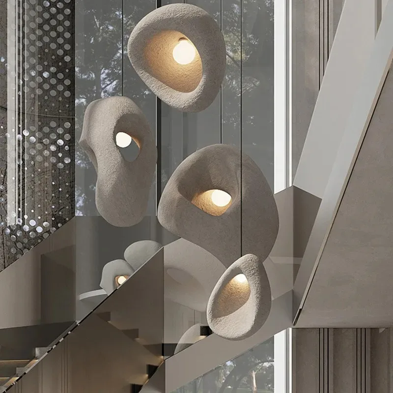 Trap hanglamp Ukiyo-e-stijl op - Interior Design Open Space recensie en prijs