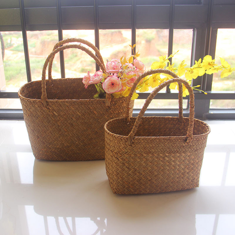 Zeewier Geweven Mand Bloemenma - Woven Basket Set recensie en prijs