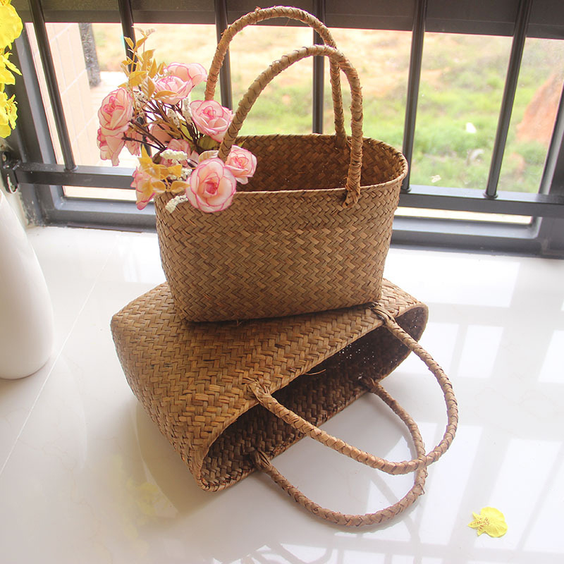 Zeewier Geweven Mand Bloemenma - Woven Basket Set recensie en prijs