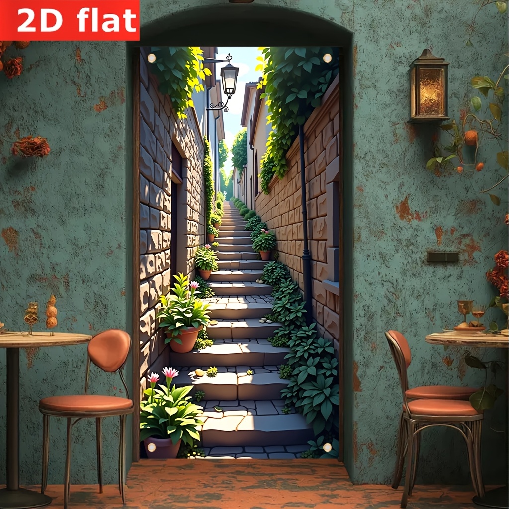 2D platte banner 1 stuk, trapp - Interior Design And Build recensie en prijs