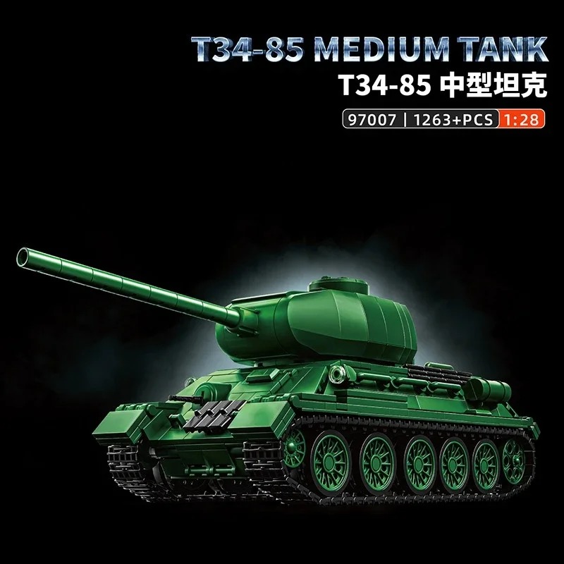 T34-85 Tankmodelbouwset - 1263 - Interior Design And Build recensie en prijs