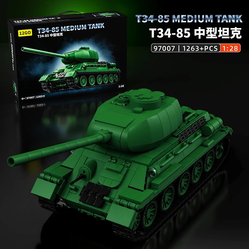 T34-85 Tankmodelbouwset - 1263 - Interior Design And Build recensie en prijs