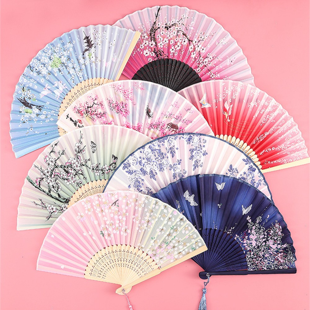 Vintage Zijden Opvouwbare Hand - Interior Design Japan recensie en prijs