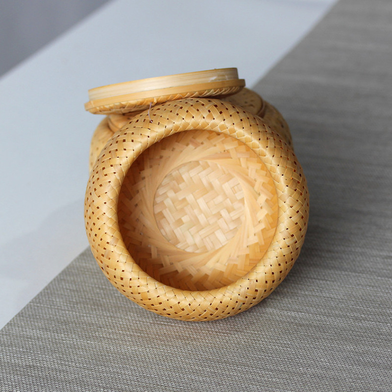 Bamboe geweven kleine mand dub - Woven Basket Set recensie en prijs