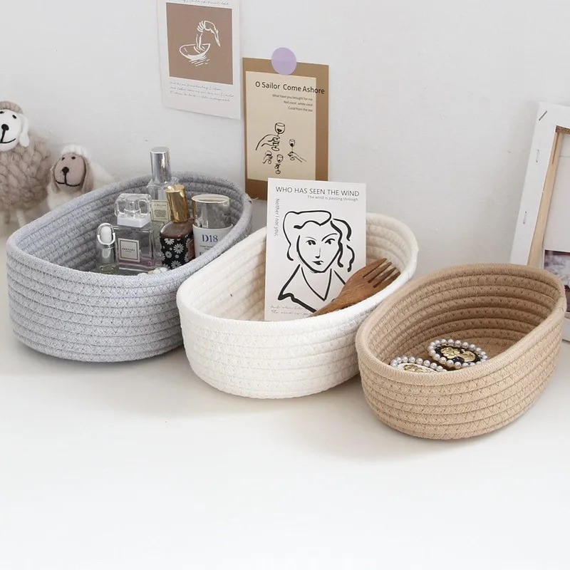 Nordic Katoenen Touw Geweven O - Woven Basket Set recensie en prijs