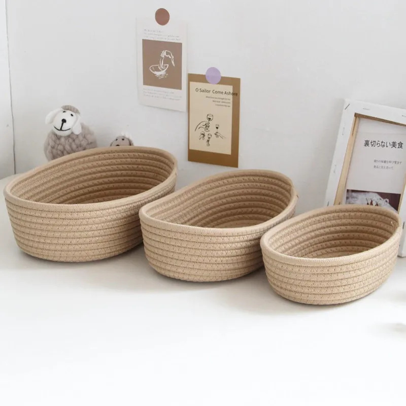 Nordic Katoenen Touw Geweven O - Woven Basket Set recensie en prijs