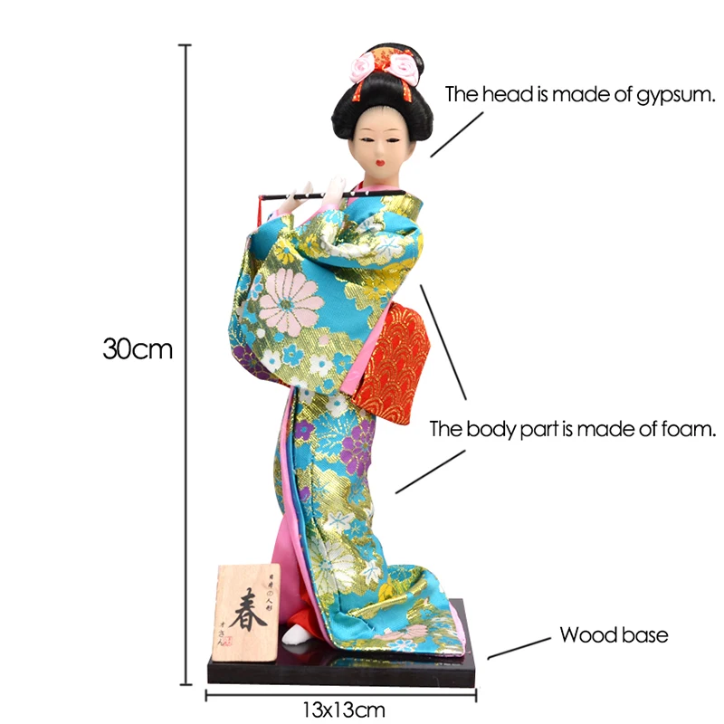 30 cm Traditionele Japanse Gei - Interior Design Japan recensie en prijs