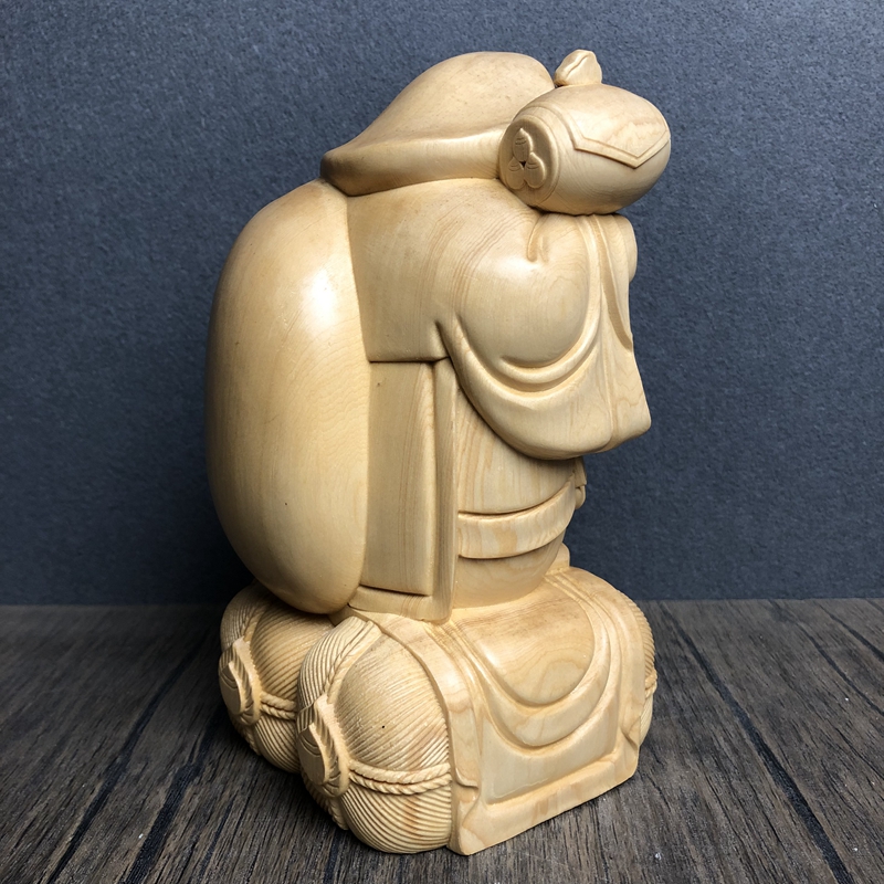Handgesneden Hinoki Hout Daiko - Interior Design Japan recensie en prijs