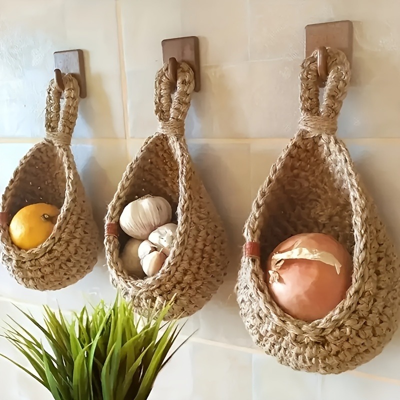 3 stks/set Macrame Wandmontage - Woven Basket Set recensie en prijs